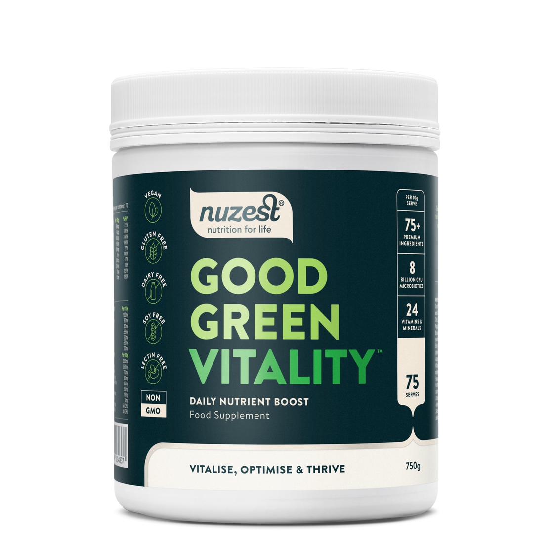 Nuzest - Good Green Vitality 12/30/60 Serve