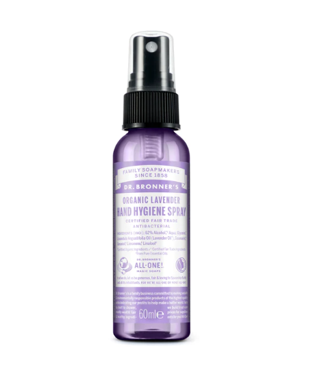 Dr. Bronner's Organic Hand Sanitiser - Lavender - 59ml