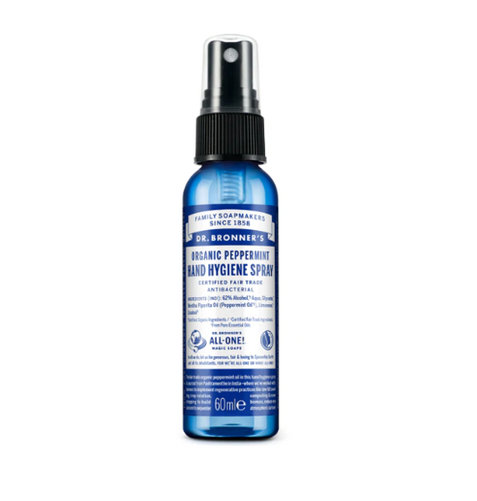Dr. Bronner Organic Hand Sanitizer- Peppermint 59 ml