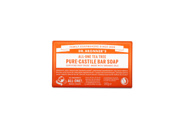 Dr. Bronner's Pure-Castile Bar Soap - Tea Tree - 140g