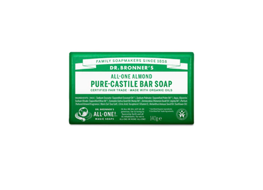 Dr. Bronner's Pure-Castile Bar Soap - Almond -140g