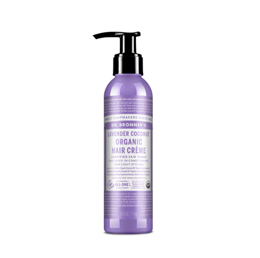 Dr. Bronner's Organic Hair Créme - Lavender - 6oz