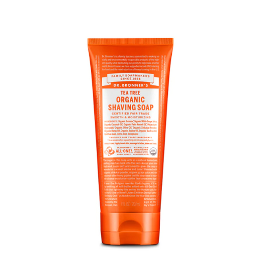 Dr. Bronner's Organic Shaving Soap - Tea Tree - 7oz