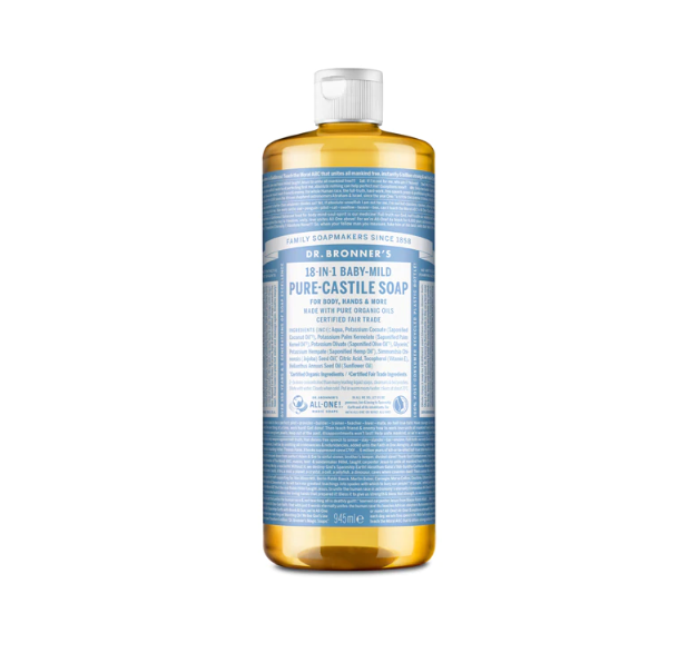 Dr. Bronner's Pure-Castile Liquid Soap - Baby Mild