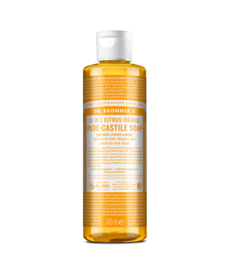 Dr. Bronner's Pure-Castile Liquid Soap - Citrus Orange