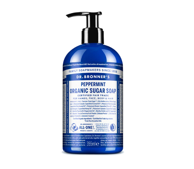 Dr. Bronner's Organic Sugar Soap - Peppermint