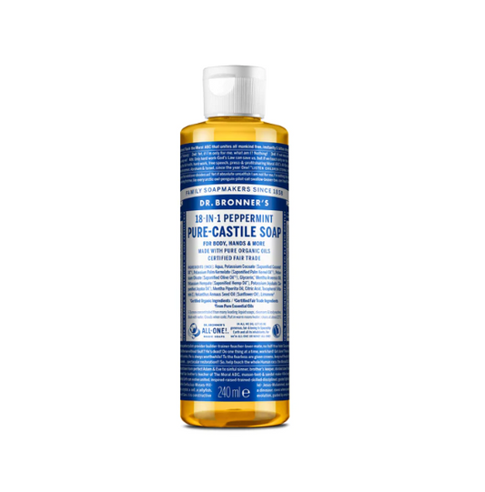 Dr. Bronner's Pure-Castile Liquid Soap - Peppermint