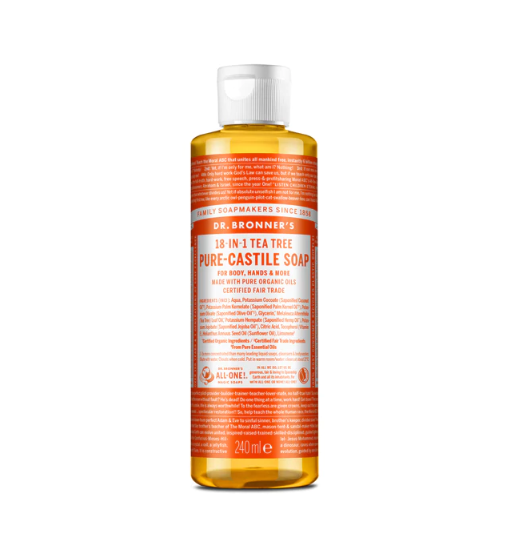 Dr. Bronner's Pure-Castile Liquid Soap - Tea Tree