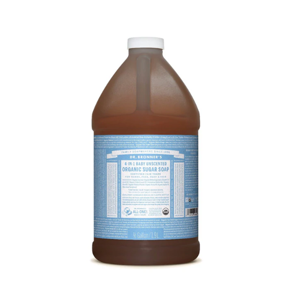 Dr. Bronner's Organic Sugar Soap - Baby-Mild