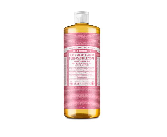 Dr. Bronner's Pure-Castile Liquid Soap - Cherry Blossom