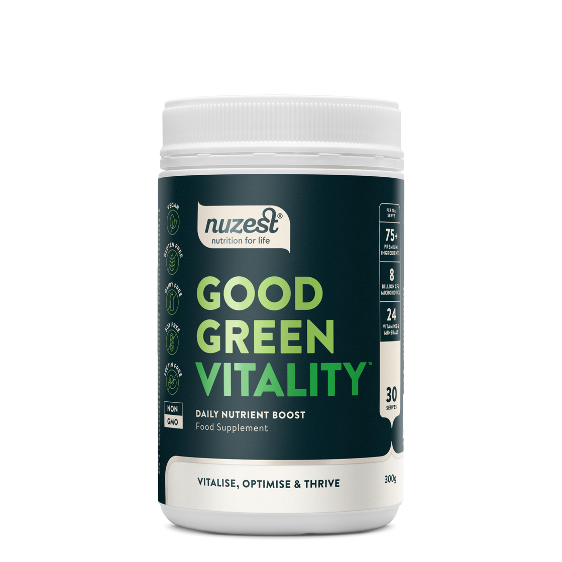 Nuzest - Good Green Vitality 12/30/60 Serve