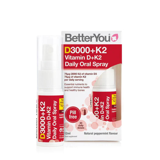 Better You D Lux+ Vitamin D + K2 Oral Spray 1x12ml