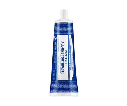 Dr. Bronner's All-One Toothpaste - Peppermint - 5oz