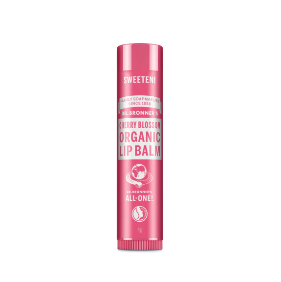 Dr. Bronner's Organic Lip Balm - Cherry Blossom