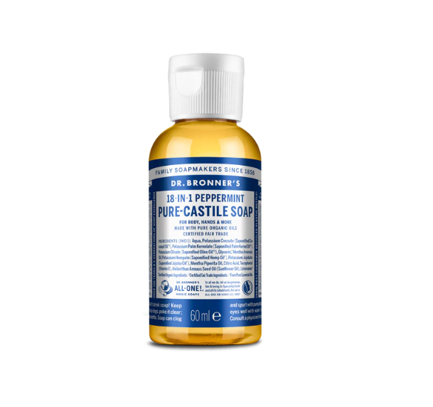 Dr. Bronner's Pure-Castile Liquid Soap - Peppermint